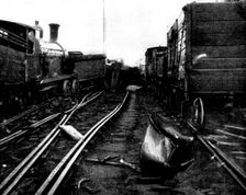 The accident to a Scotch Express, 1898. Creator: William Crooke