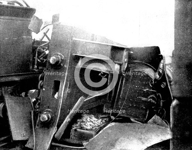 The accident to a Scotch Express, 1898. Creator: William Crooke.