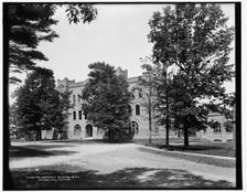 The Academic building, M.M.A., Orchard Lake, Michigan, between 1890 and 1901. Creator: Unknown