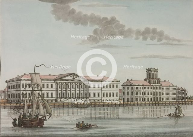 The Academy of Science in St. Petersburg, Between 1792 and 1820.