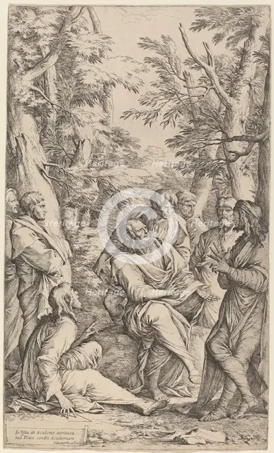 The Academy of Plato. Creator: Salvator Rosa.