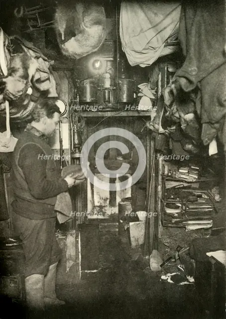 'The Acetylene Gas Plant, Over the Door', c1908, (1909). Artist: Unknown.
