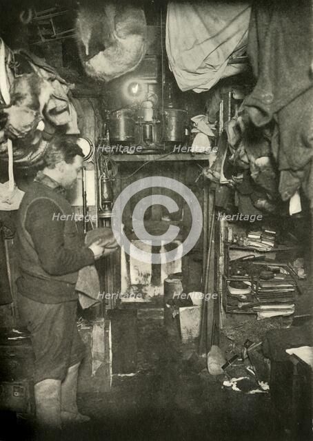 'The Acetylene Gas Plant, Over the Door', c1908, (1909). Artist: Unknown.