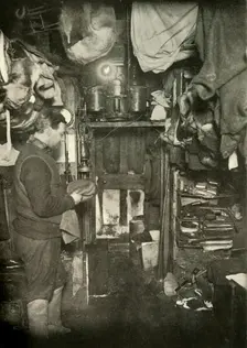 The Acetylene Gas Plant, Over the Door c1908, (1909)