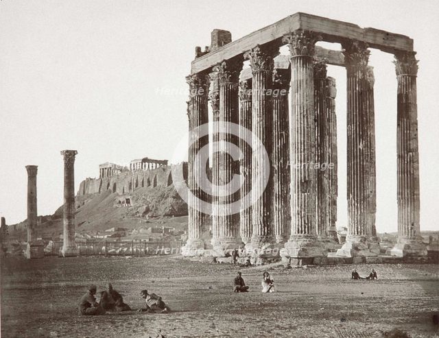 The Acropolis, Athens, 1854. Creator: James Robertson.