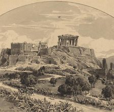 The Acropolis from the West, 1890. Creator: Themistocles von Eckenbrecher