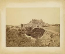 The Acropolis from the Southeast, Athens, 1870. Creator: Petros Moraites