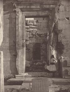 The Acropolis of Athens, plate 21, 1869/1870. Creator: William James Stillman