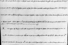 The "Act in Restraint of Appeals to Rome", reformation statute, 1533. Creator: Unknown