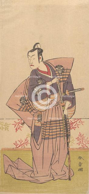 The Actor Matsumoto Koshiro 2nd as a Samurai, 1771-72. Creator: Shunsho.