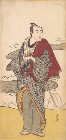 The Actor Matsumoto Koshiro 4th as a Man, ca. 1780. Creator: Katsukawa Shunko