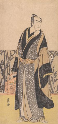 The Actor, Matsumoto Koshiro I 1674-1730 in an Unidentified Role, late 18th century. Creator: Katsukawa Shunko
