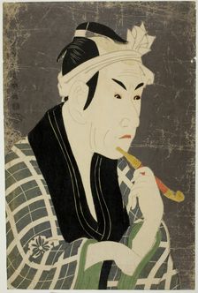 The actor Matsumoto Koshiro IV as Gorobei, 1794. Creator: Tôshûsai Sharaku