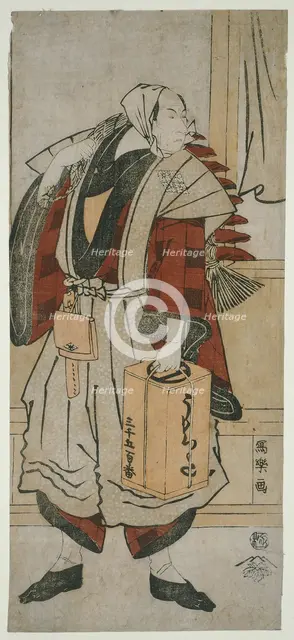 The Actor Matsumoto Koshiro IV as the Boatman Minagawa Shin'emon of Reisengasak..., 1794 (Kansei 6). Creator: Toshusai Sharaku.