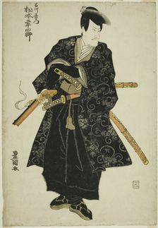 The actor Matsumoto Koshiro V as Ishikawa Goemon in the play "Sanmon Gosan no Ki..., 1810. Creator: Utagawa Toyokuni I