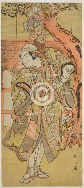 The Actor Nakamura Nakazo I as a peddler of toys, Japan, c. 1782/90. Creator: Katsukawa Shunzan.