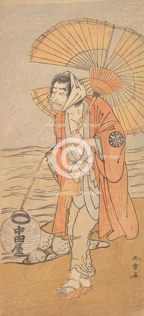 The Actor Nakamura Nakazo I, ca. 1775. Creator: Shunsho.