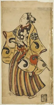 The Actor Nakamura Denkuro I, c. 1710. Creator: Torii Kiyonobu I