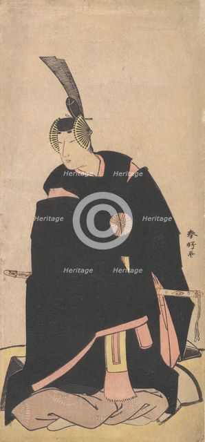 The Actor Nakamura Tomijuro, ca. 1790. Creator: Katsukawa Shunko.
