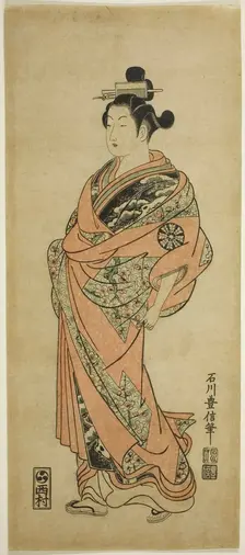 The Actor Nakamura Tomijuro I, c. 1755. Creator: Ishikawa Toyonobu