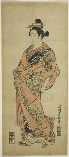 The Actor Nakamura Tomijuro I, c. 1755. Creator: Ishikawa Toyonobu