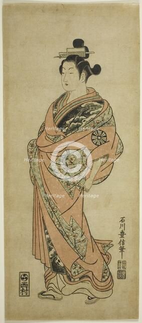 The Actor Nakamura Tomijuro I, c. 1755. Creator: Ishikawa Toyonobu.