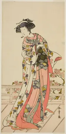 The Actor Nakamura Tomijuro I in an Unidentified Role, Japan, c. 1777. Creator: Shunsho