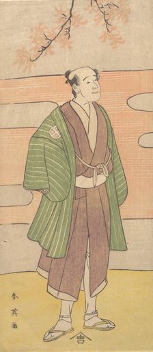 The Actor Otani Oniji III, 1762-1819. Creator: Katsukawa Shun'ei