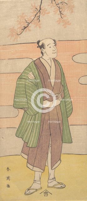 The Actor Otani Oniji III, 1762-1819. Creator: Katsukawa Shun'ei.