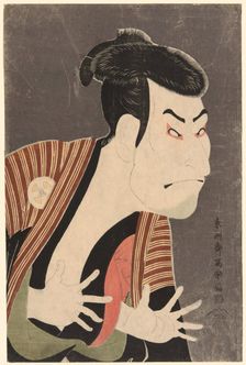 The actor Otani Oniji III as Edobei, 1794. Creator: Tôshûsai Sharaku