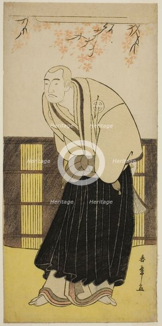 The Actor Otani Hiroji III as the Monk Izayoibo in the Play Keisei Katabira ga Tsuji..., c. 1783. Creator: Shunsho.