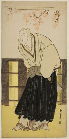 The Actor Otani Hiroji III as the Monk Izayoibo in the Play Keisei Katabira ga Tsuji..., c. 1783. Creator: Shunsho
