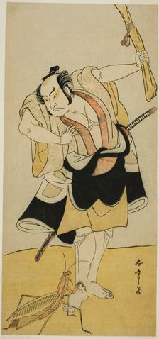 The Actor Otani Hiroji III in an Unidentified Role, Japan, c. 1780. Creator: Shunsho