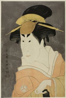 The actor Osagawa Tsuneyo II as Osan, Ippei’s elder sister, 1794. Creator: Tôshûsai Sharaku