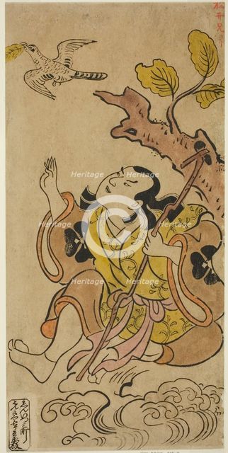 The Actor Bando Matakuro I, c. 1700. Creator: Torii Kiyonobu I.