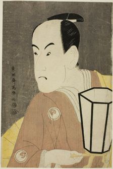 The actor Bando Hikosaburo III as Sagisaka Sanai, 1794. Creator: Tôshûsai Sharaku