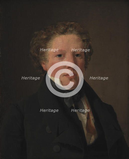 The Actor Christoffer Hvid, 1825-1827. Creator: Wilhelm Bendz.