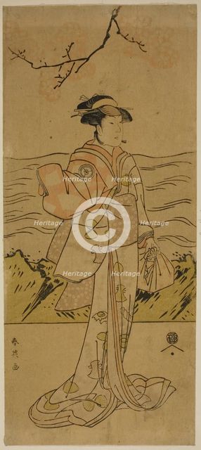 The Actor Iwai Kiyotaro II, c. 1790s. Creator: Katsukawa Shun'ei.