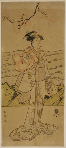 The Actor Iwai Kiyotaro II, c. 1790s. Creator: Katsukawa Shun'ei
