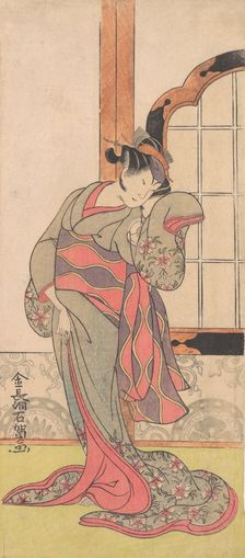 The Actor Iwai Hanshiro, 1780-1790. Creator: Kinchodo Sekiga