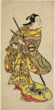 The Actor Ichikawa Monnosuke I, c. 1719. Creator: Okumura Toshinobu