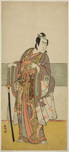 The Actor Ichikawa Monnosuke II in an Unidentified Role, c. 1778. Creator: Katsukawa Shunko