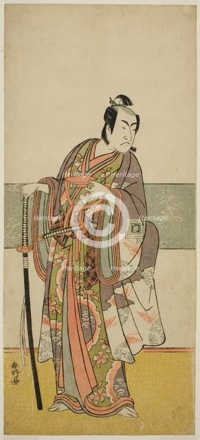 The Actor Ichikawa Monnosuke II in an Unidentified Role, c. 1778. Creator: Katsukawa Shunko.