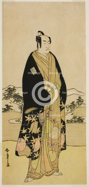 The Actor Ichikawa Monnosuke II in an Unidentified Role, Japan, early 1780s. Creator: Shunsho.