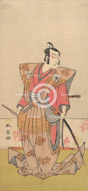 The Actor Ichikawa Danjuro V as a Samurai, 1771-72. Creator: Shunsho.