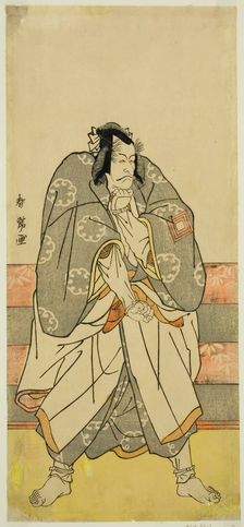 The Actor Ichikawa Danjuro V as Akushichibyoe Kagekiyo (?), c. 1783/84. Creator: Katsukawa Shunjo