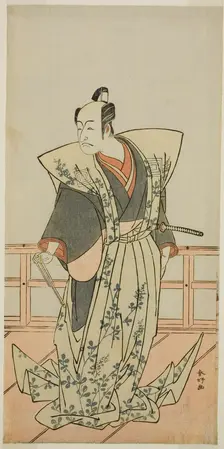 The Actor Ichikawa Danjuro V in an Unidentified Role, c. 1776. Creator: Katsukawa Shunko