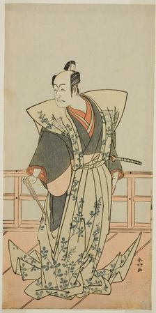 The Actor Ichikawa Danjuro V in an Unidentified Role, c. 1776. Creator: Katsukawa Shunko