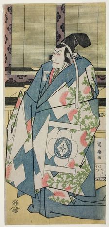The Actor Ichikawa Ebizo as Kudo Saemon Suketsune (Ichikawa Ebizo no Kudo Saemon..., 1795 (Kansei 7) Creator: Tôshûsai Sharaku