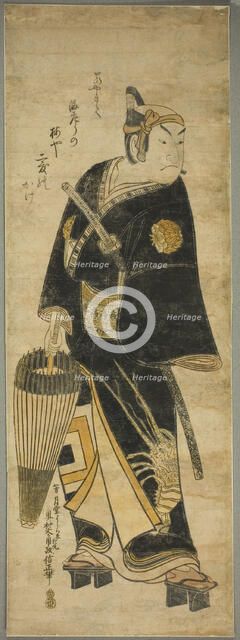 The Actor Ichikawa Ebizo I as Sukeroku, c. 1749. Creator: Okumura Masanobu.